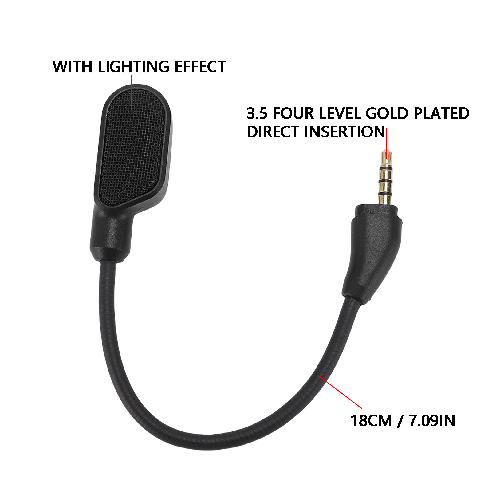 Gaming Headphone Mic Microphon - Gaming Headphone Accessories reseña y precio