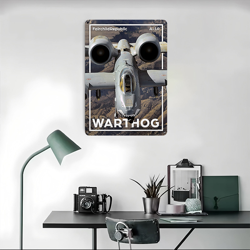 A10 Warthog Printed Poster Cus - Vintage Gaming Accessories reseña y precio
