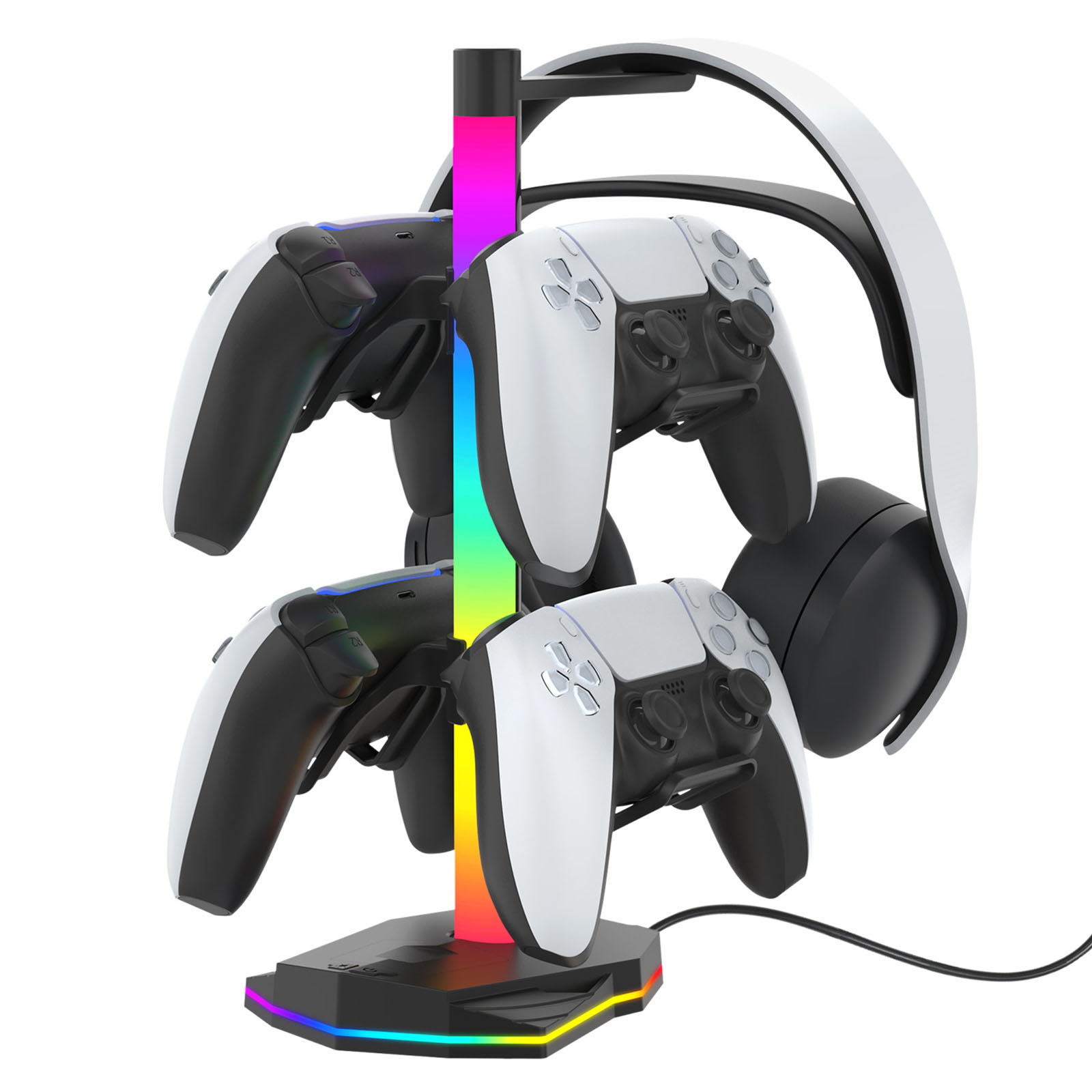 Headset Controller Display Sta - Gaming Accessories Rgb reseña y precio