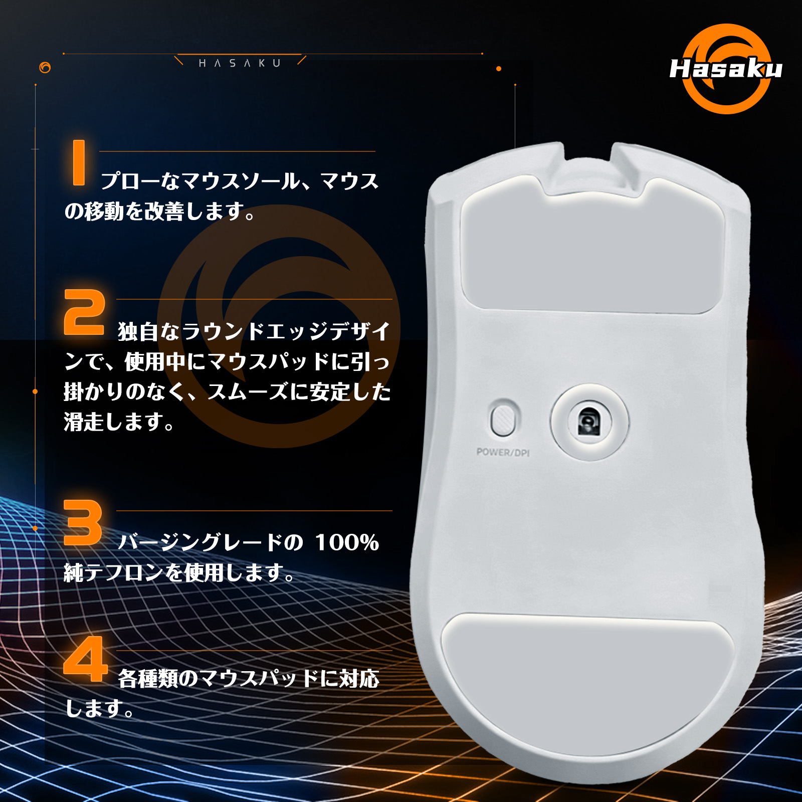 2 Sets HASAKU Rounded Curved E - Gaming Set Accessories reseña y precio