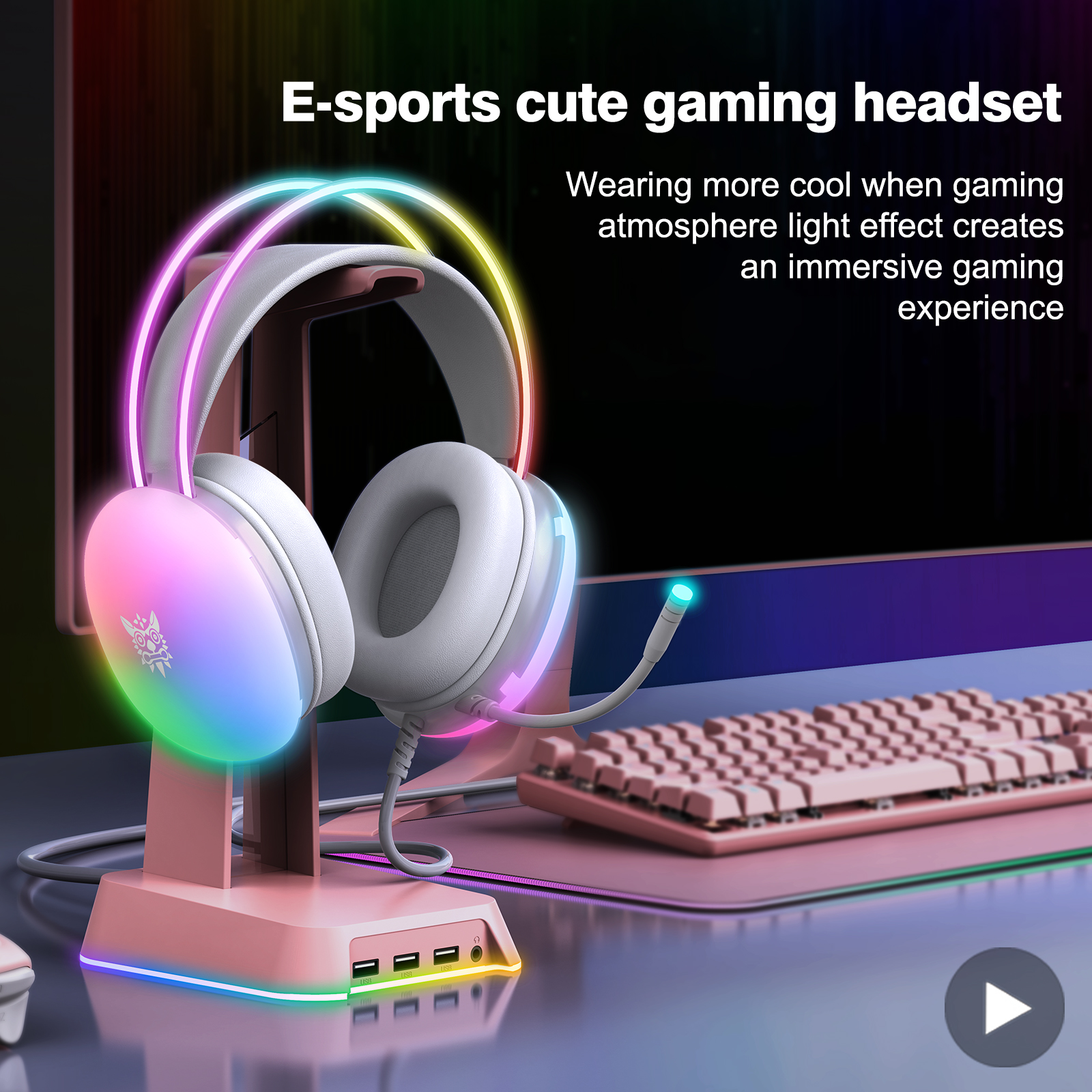 Gaming Headphone Headset Wired - Gaming Headphone Accessories reseña y precio