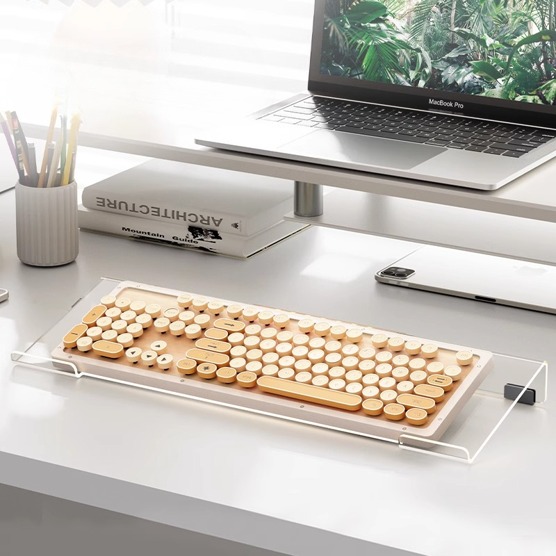Acrylic Keyboard Tray Stand Er - Gaming Accessories Rack reseña y precio
