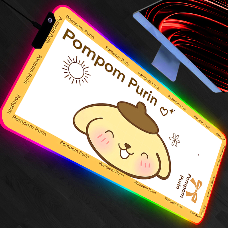 LED Mouse Pad Pompompurin  Ani - Gaming Accessories Rgb reseña y precio