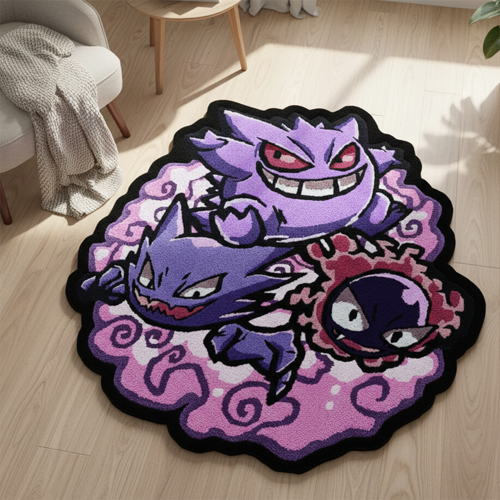 Anime Pokemon Rug, Gengar Haun - Accessories For Your Gaming Room reseña y precio