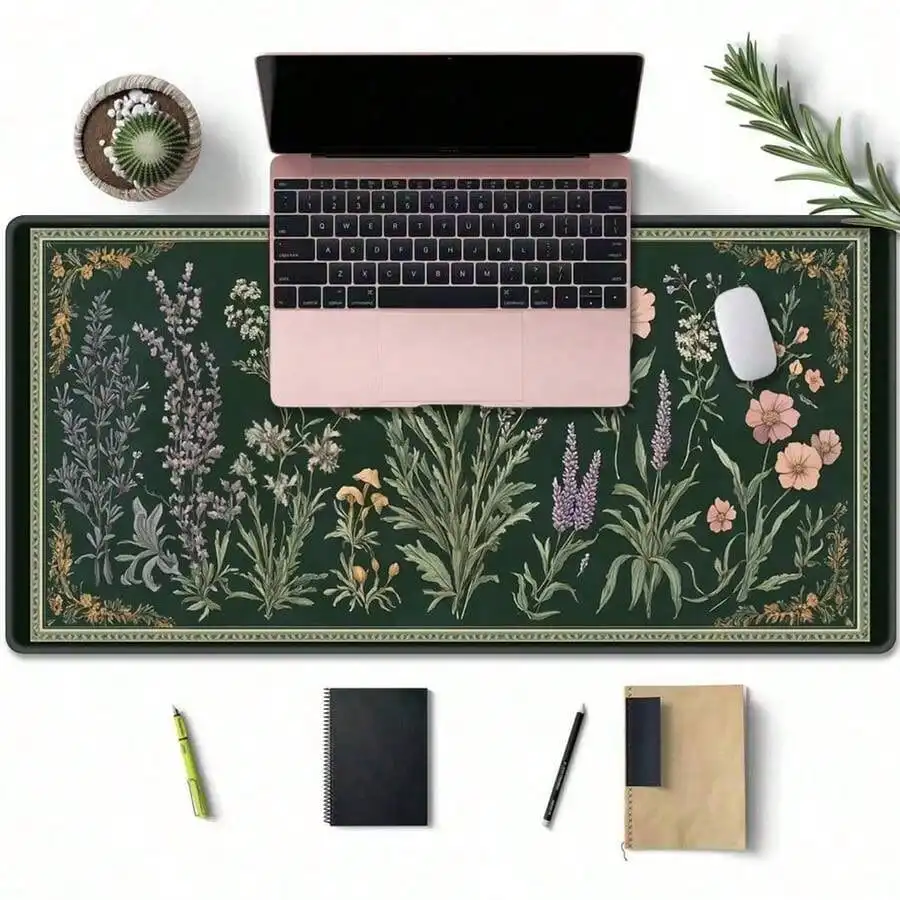 1pc Plant & Floral Pattern Des - Vintage Gaming Accessories reseña y precio