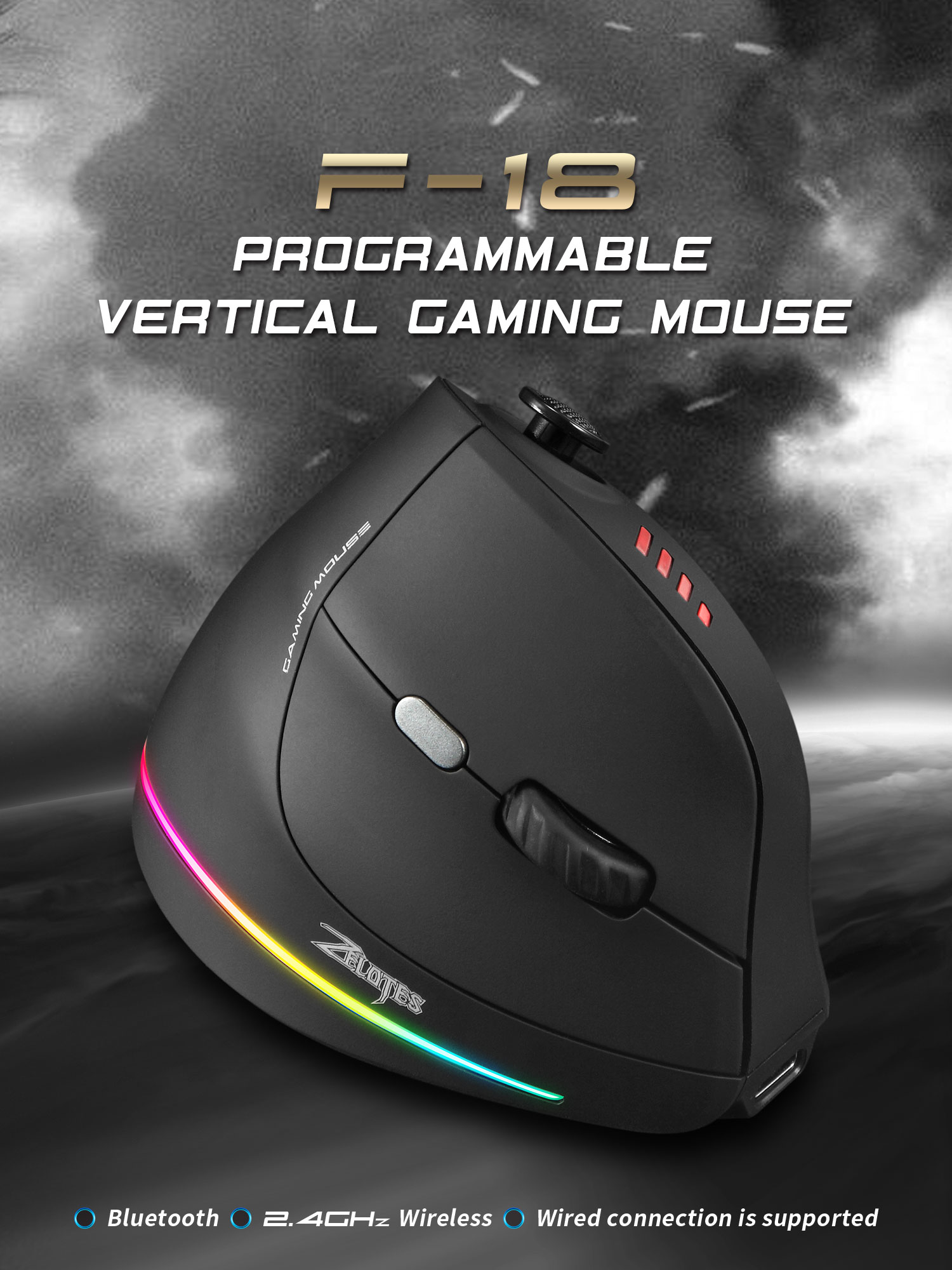 Jomaa RGB Backlit Wireless Ver - Gaming Accessories Rgb reseña y precio