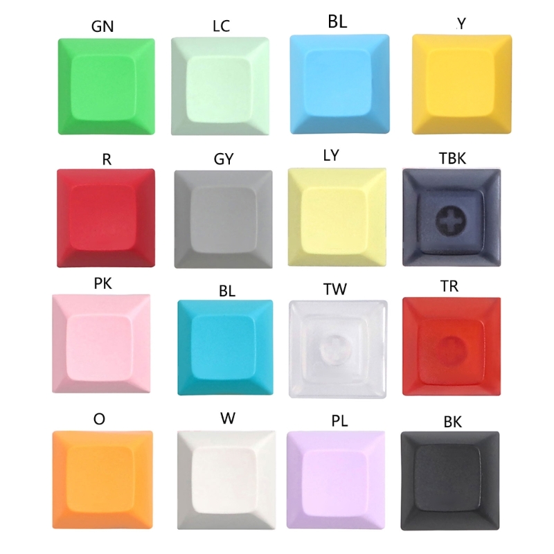 DSA 1U Keycap Set PBT Blank Ke - Gaming Set Accessories reseña y precio