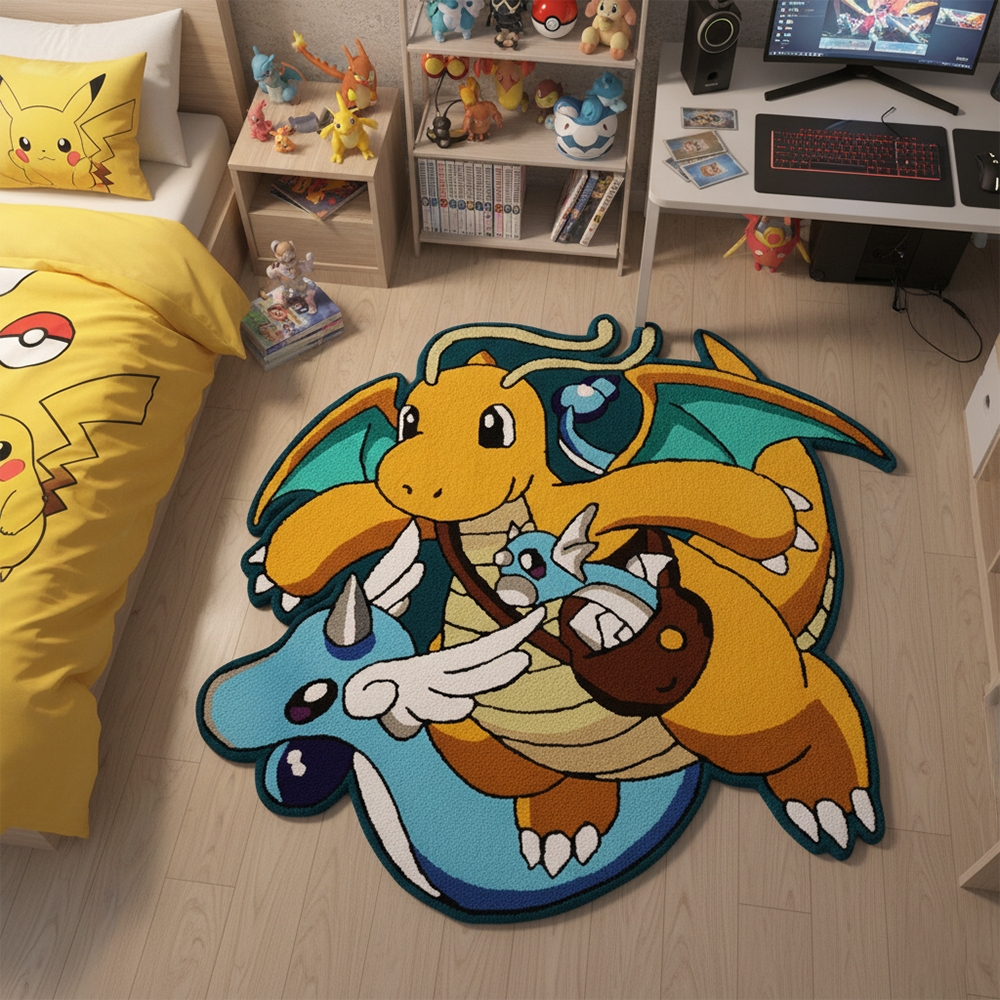 Cartoon Pokemon Blanket Dragon - Accessories For Your Gaming Room reseña y precio