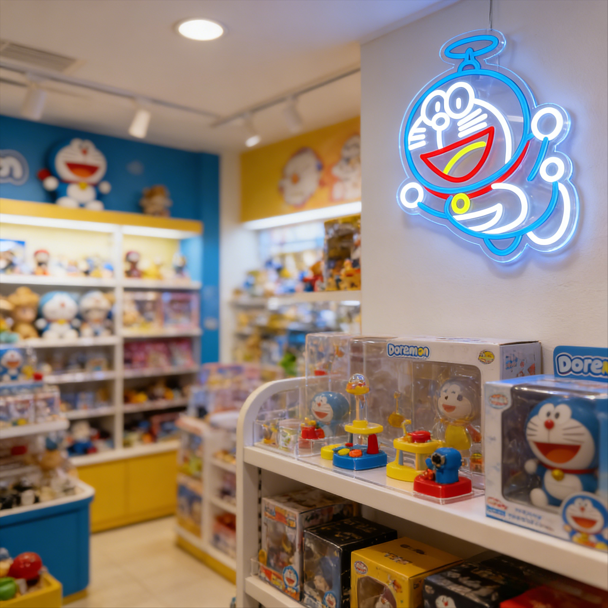 Doraemon Neon Sign LED USB Dim - Accessories For Your Gaming Room reseña y precio